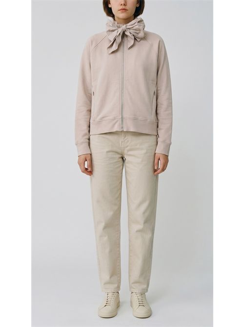 felpa donna over  calce